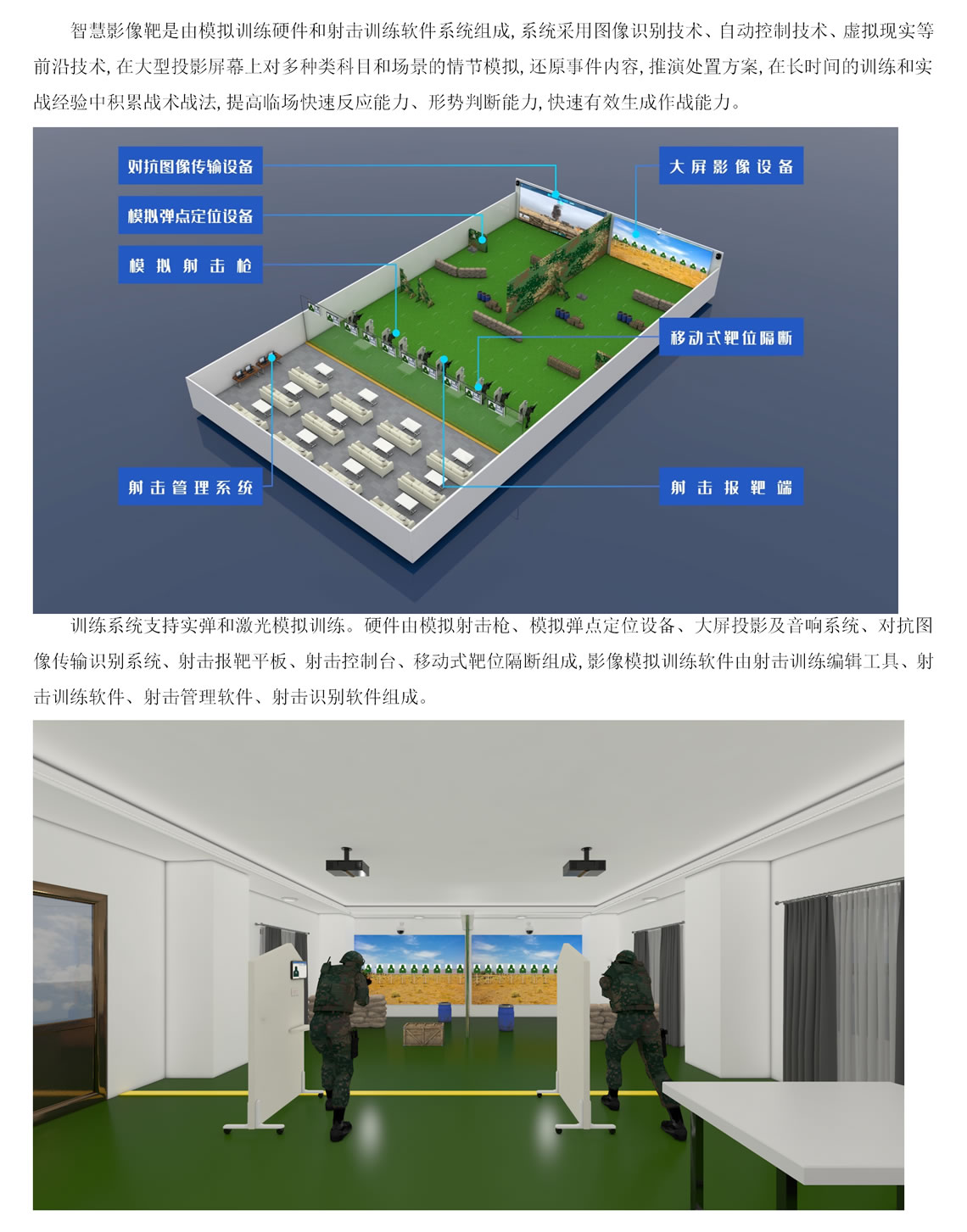 智慧影像靶