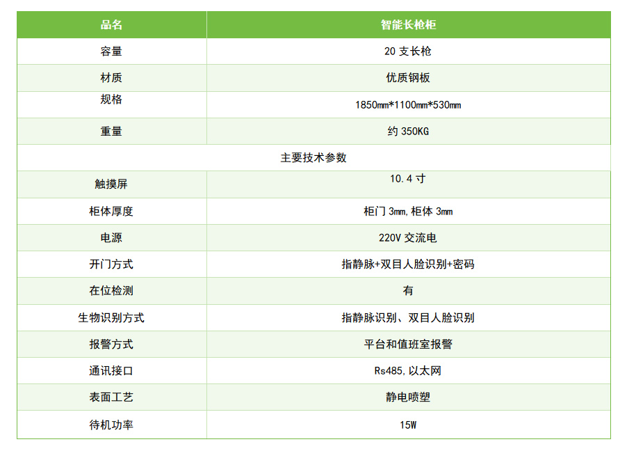 军用智能长枪柜3